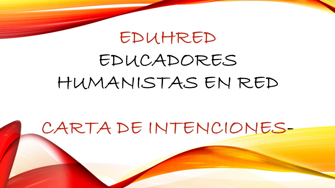 1 EDUHRED: CARTA DE INTENCIONES